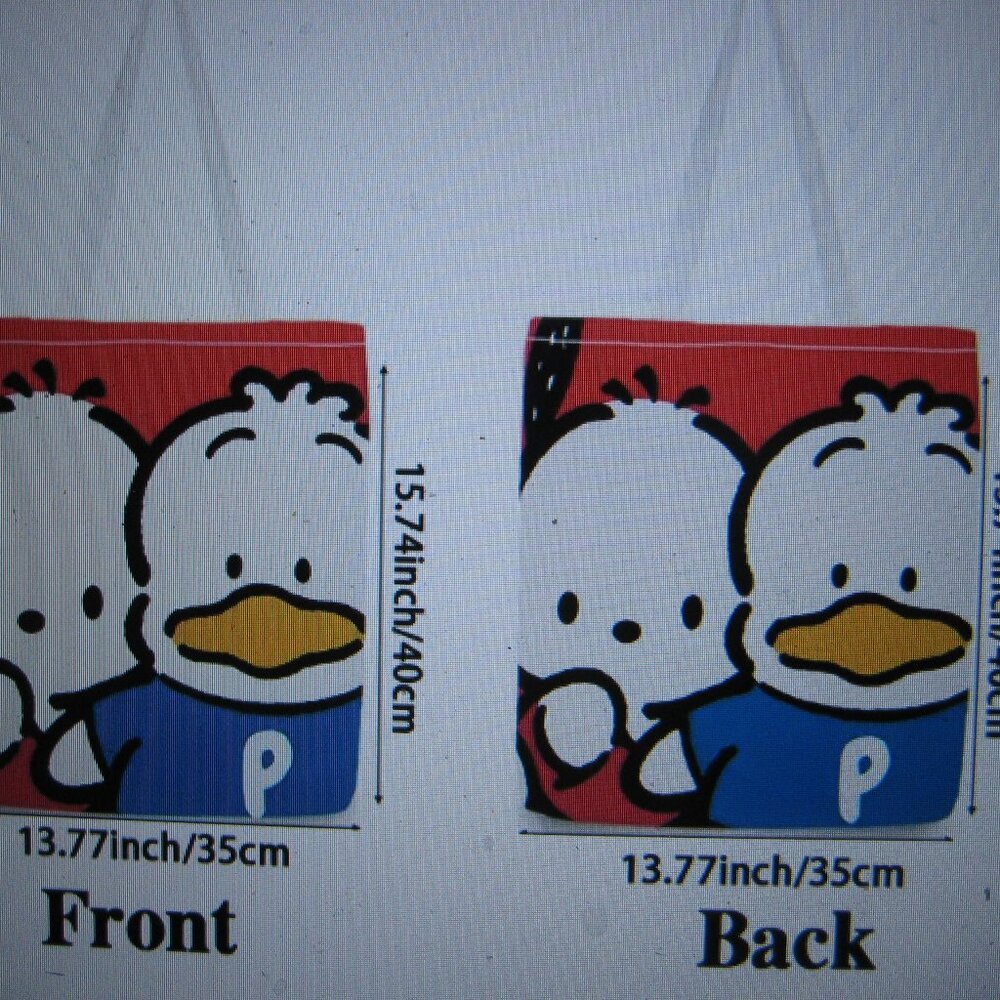 Sanrio Pekkle And Pochacco Tote Bag